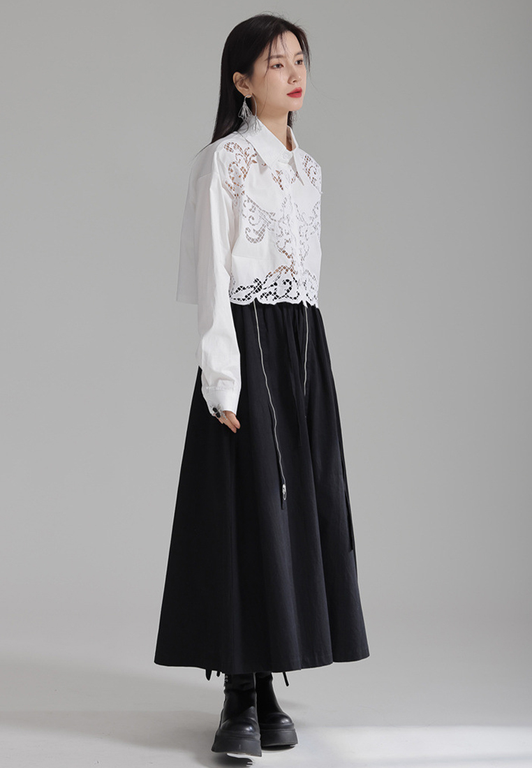 2024 spring fashion new design top short CA24030103BK