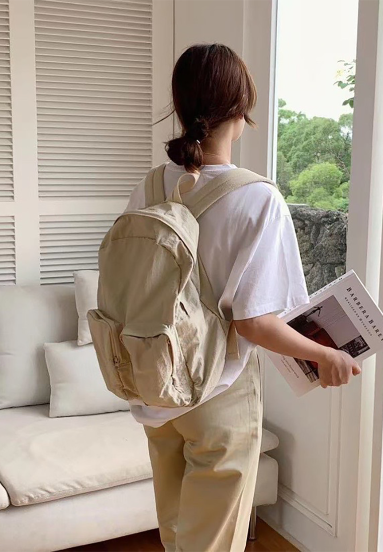 New Soft Texture Backpack CA25030303BK
