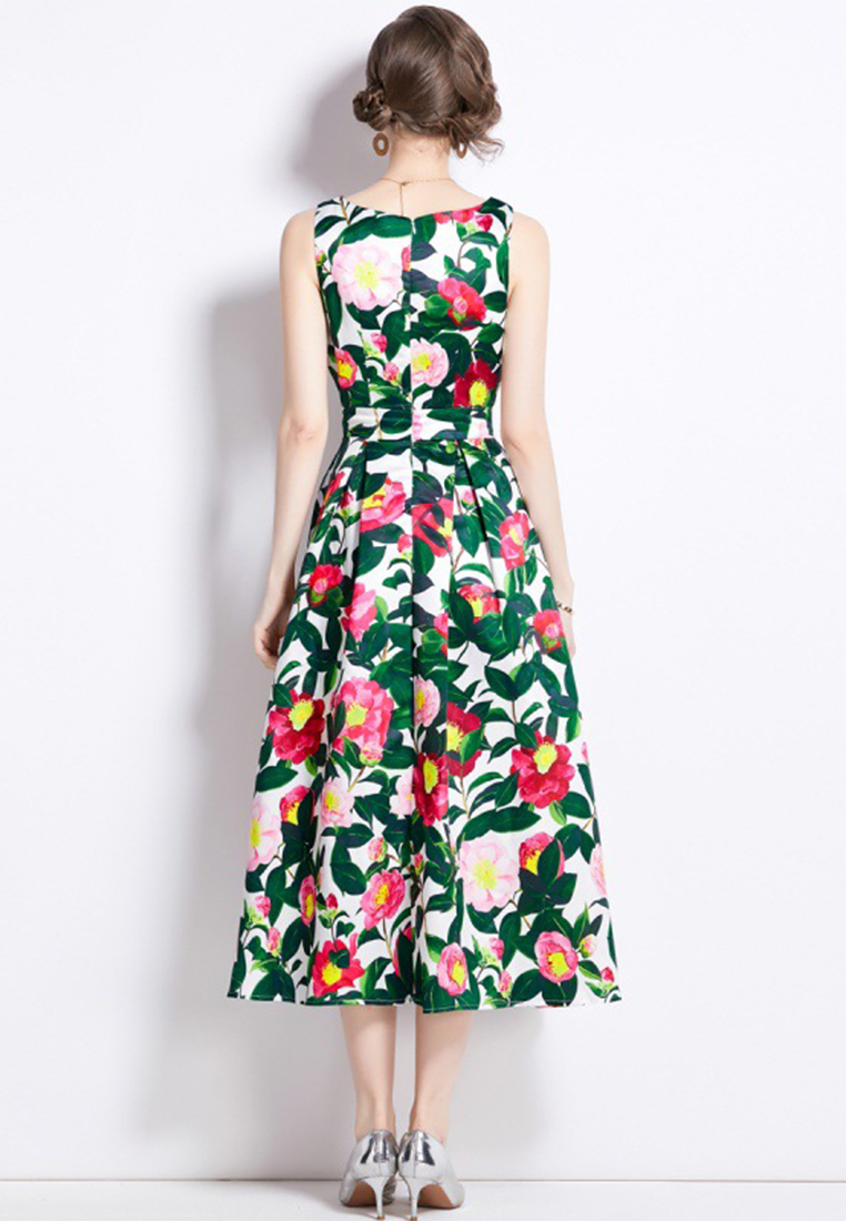 S/S Spring New Sleeveless Temperament Dress A021903