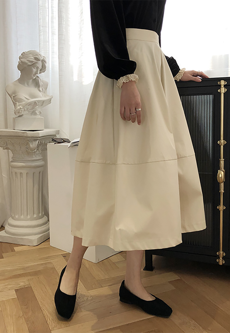 New spring French high waist skirt CA25032703GR