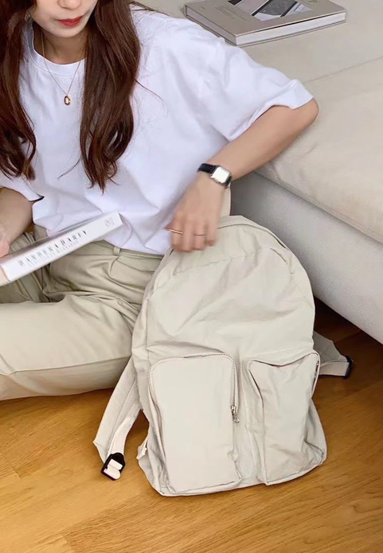 New Soft Texture Backpack CA25030303BK