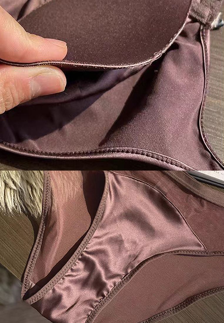 French style anti-sagging seamless bra set CA24112003PI