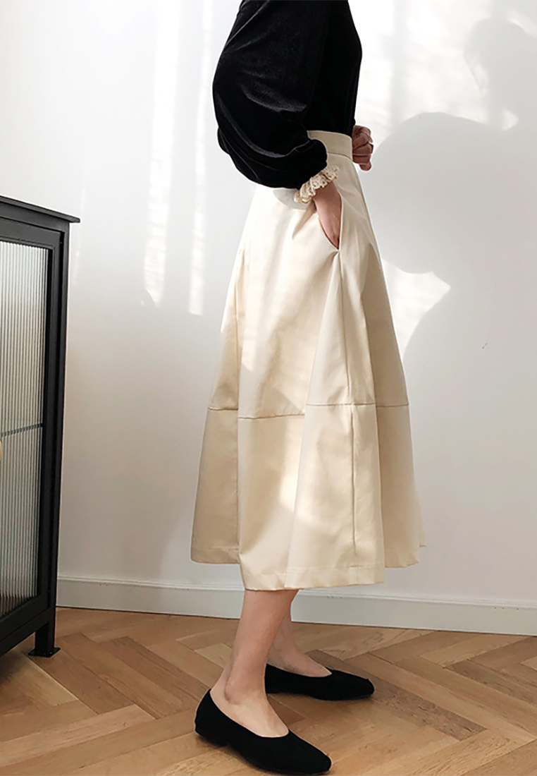 New spring French high waist skirt CA25032703GR