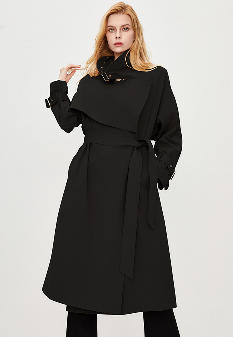 British style luxury quality fashionable temperament trench coat CA101703