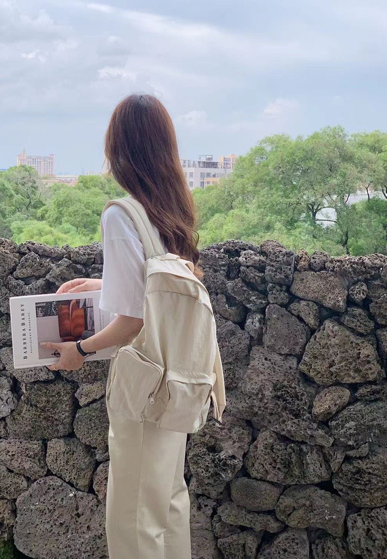 New Soft Texture Backpack CA25030303BK