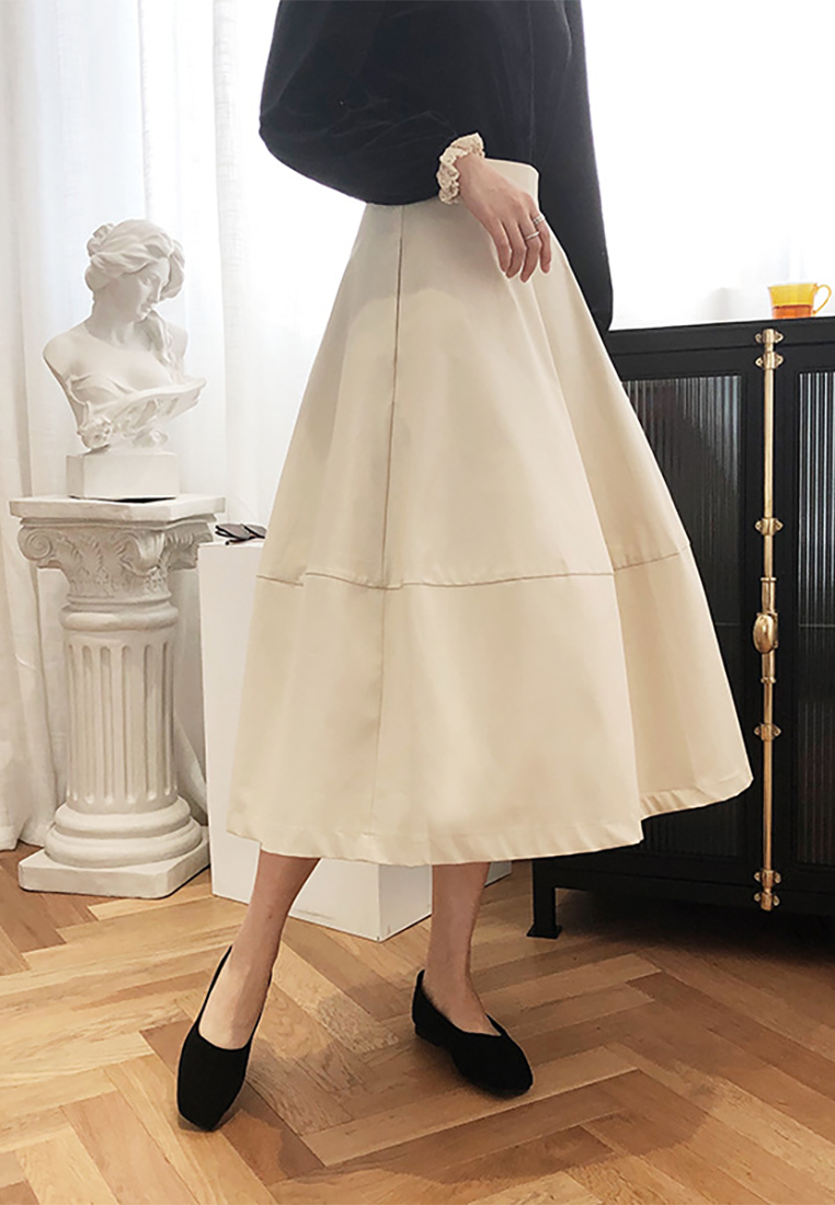 New spring French high waist skirt CA25032703GR