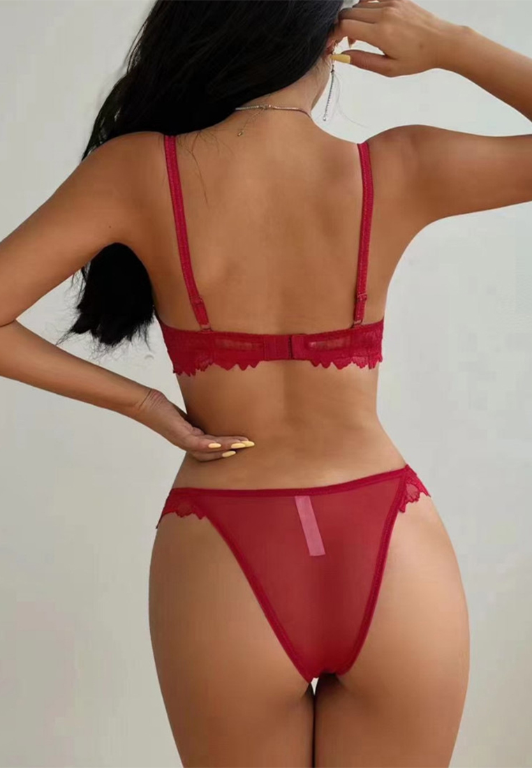 New Lace Lingerie Underwear Bra Set A010903RD