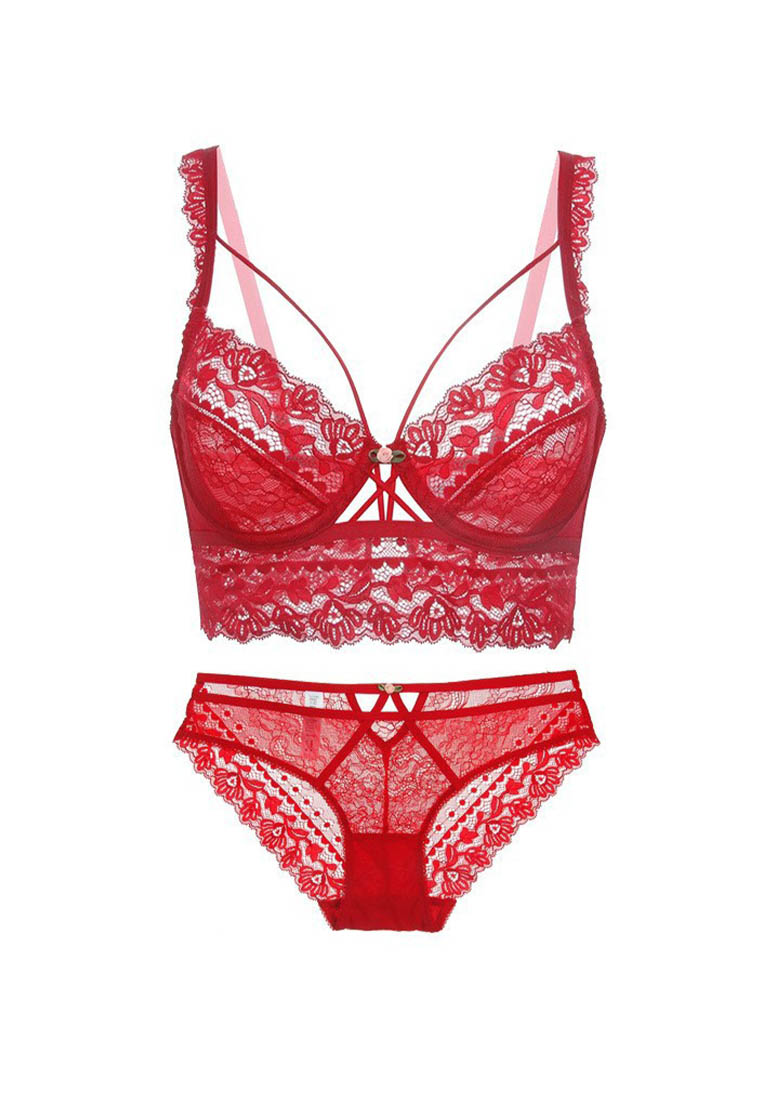 New Lace Lingerie Underwear Bra Set A011003RD