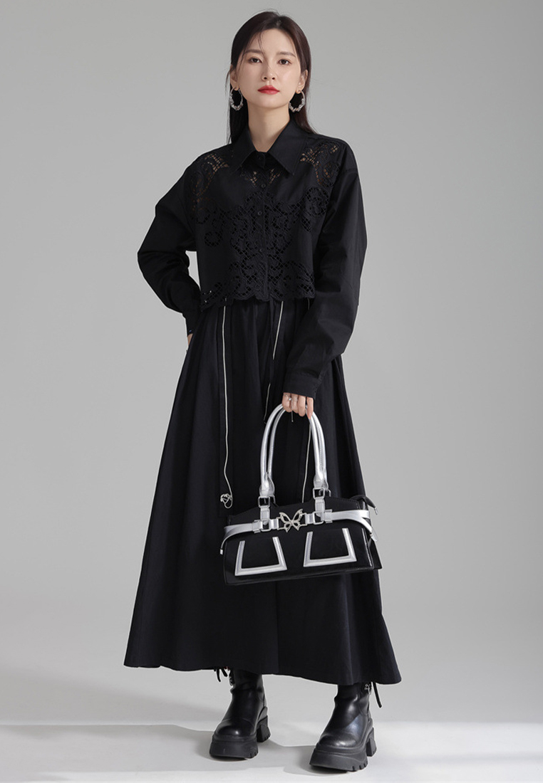 2024 spring fashion new design top short CA24030103BK