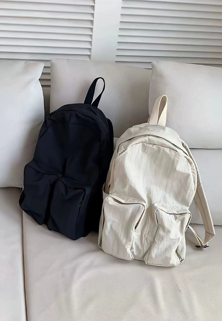 New Soft Texture Backpack CA25030303BK