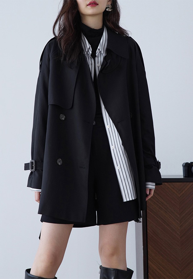 New short casual jacket for autumn and winter CA241128130BK