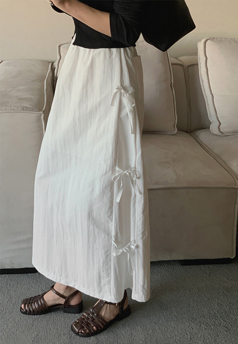 New Korean chic bow tie skirt CA25042931W