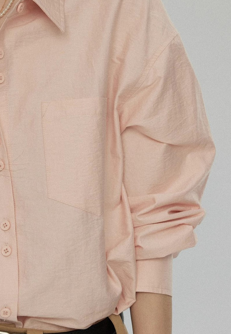 Autumn loose simple versatile top CA25091931PI