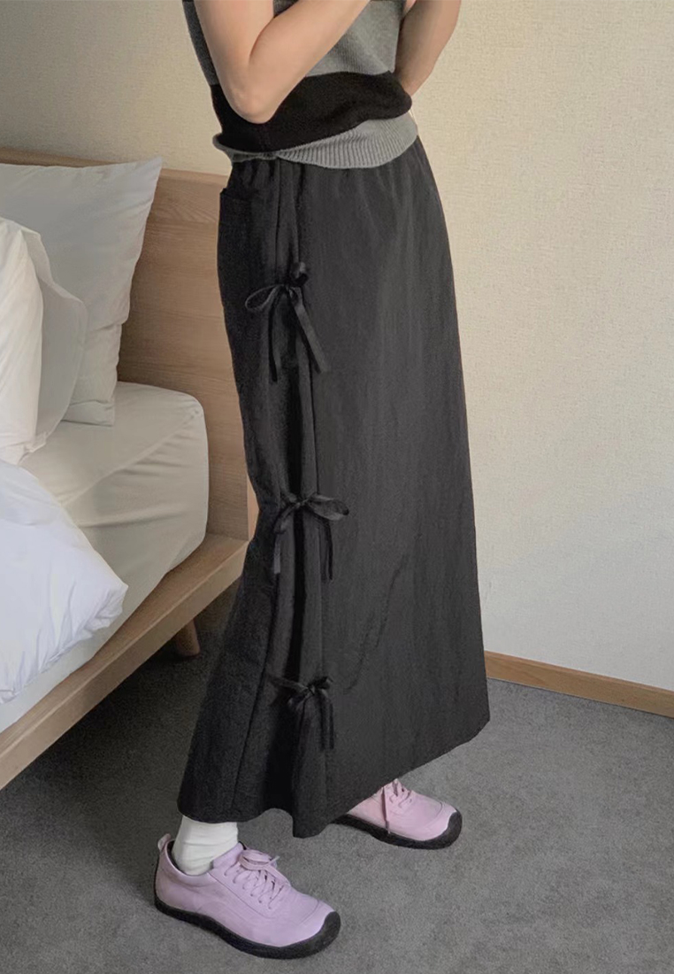 New Korean chic bow tie skirt CA25042931W