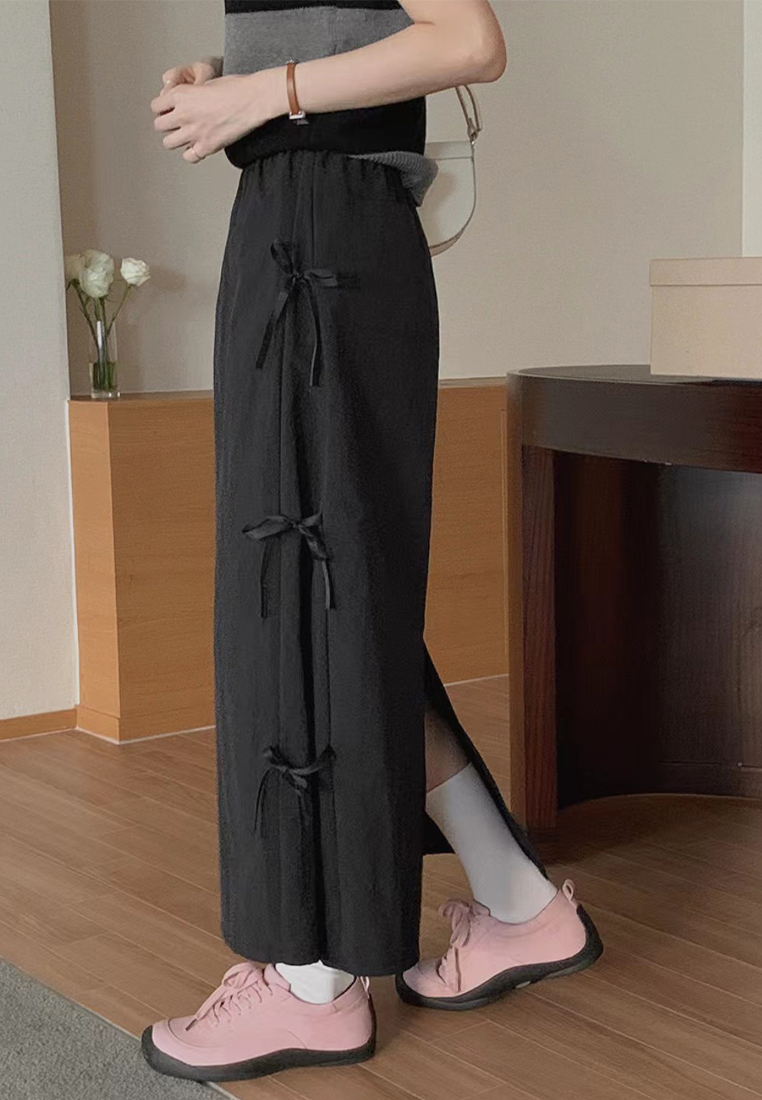 New Korean chic bow tie skirt CA25042931W
