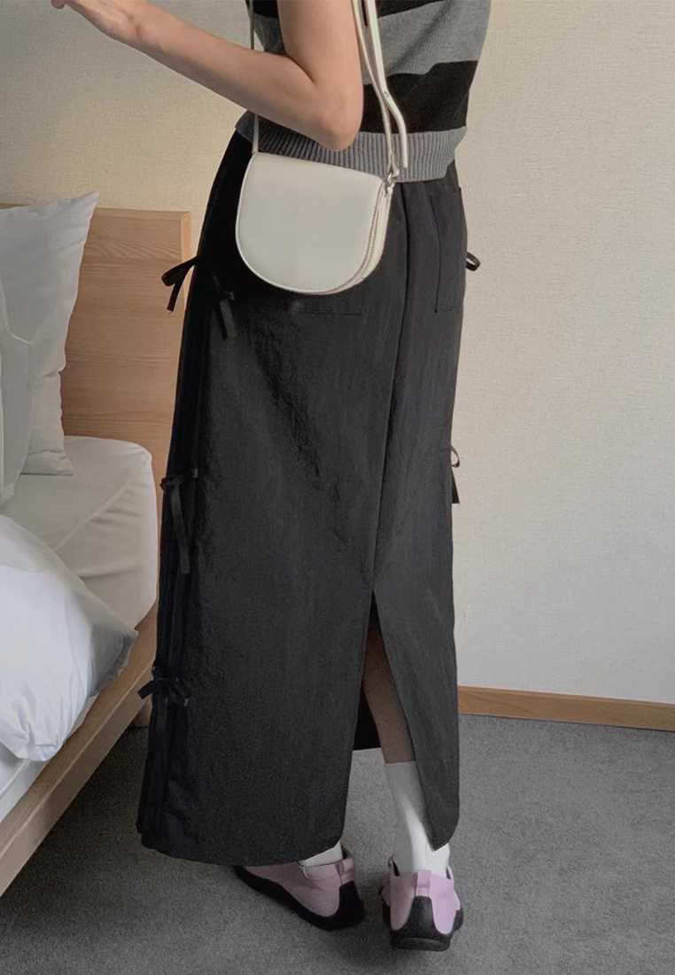 New Korean chic bow tie skirt CA25042931W