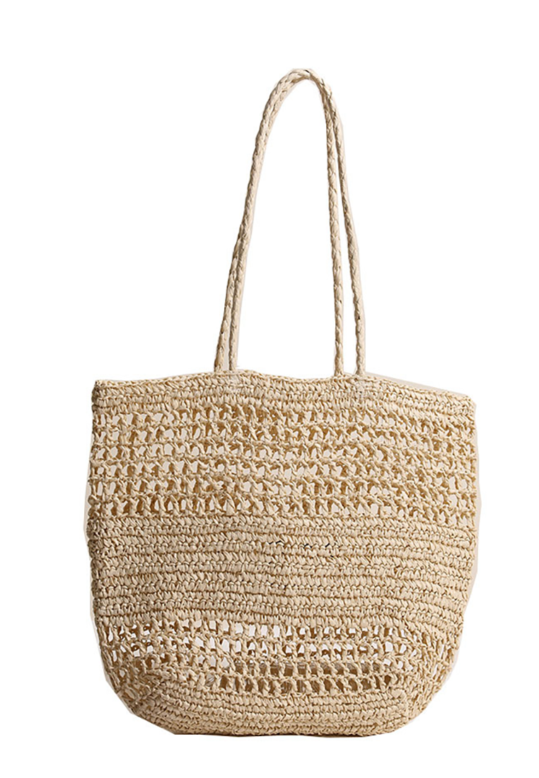 New letter embroidered hollow woven bag CA25042332BE