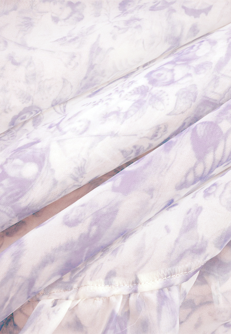 Long Bubble Sleeve Luxury Quality Princess Gown CA090832BU