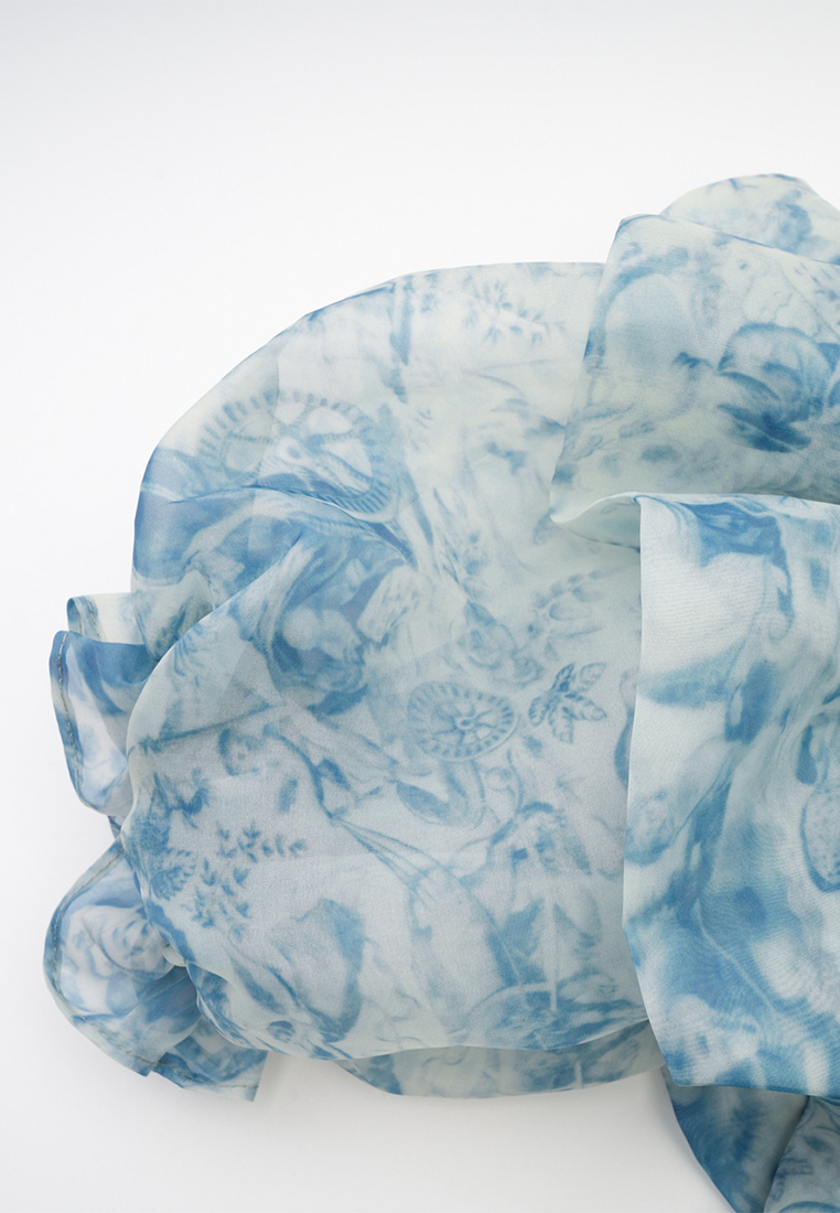 Long Bubble Sleeve Luxury Quality Princess Gown CA090832BU