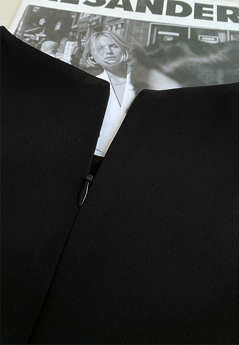 S/S New Sleeveless Off-the-Shoulder Dress A021932