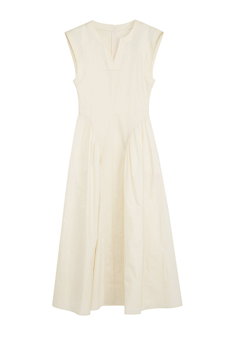 2024 Summer Sleeveless Waist Tight Long Dress Slim Fit CA4021932W