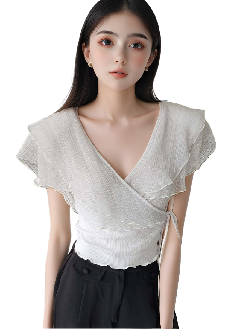 New Fashion Solid Color Shirt CA25060332W