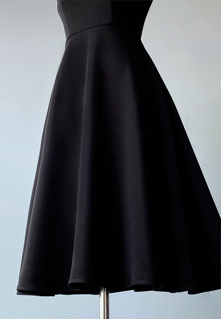 S/S New Sleeveless Off-the-Shoulder Dress A021932