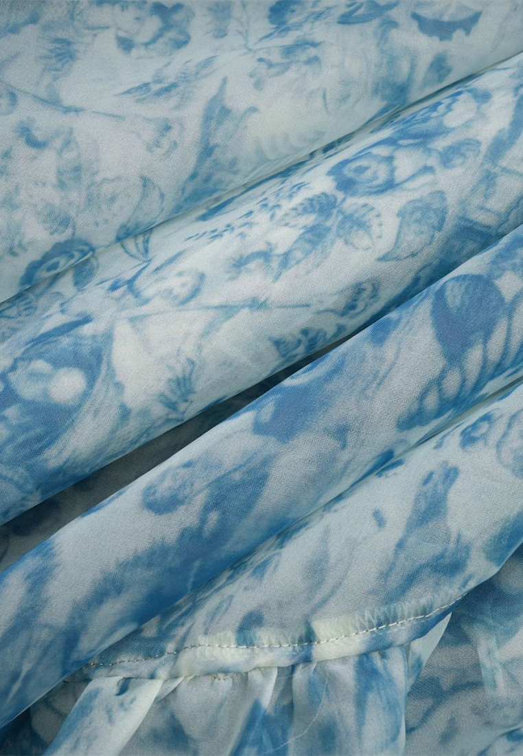 Long Bubble Sleeve Luxury Quality Princess Gown CA090832BU