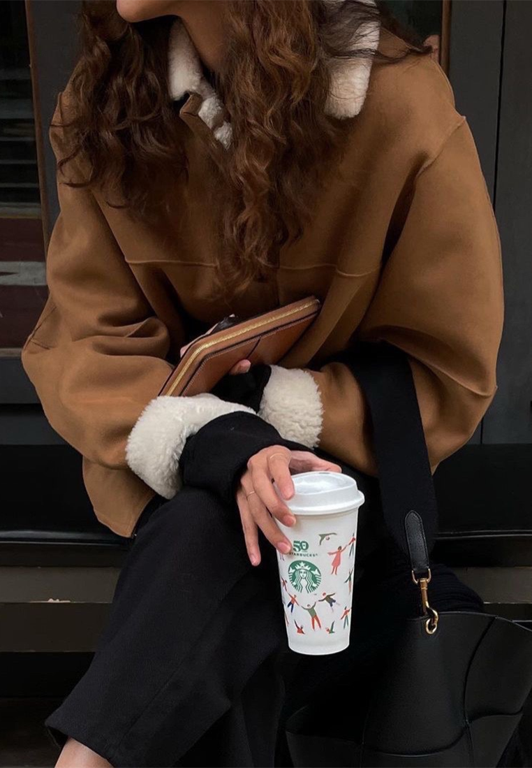 New Fall/Winter All-Match Deerskin Jacket CA25101633KI