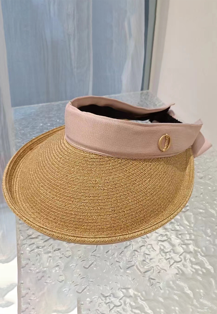 New summer straw sun-proof hollow top straw hat CA25042333BK
