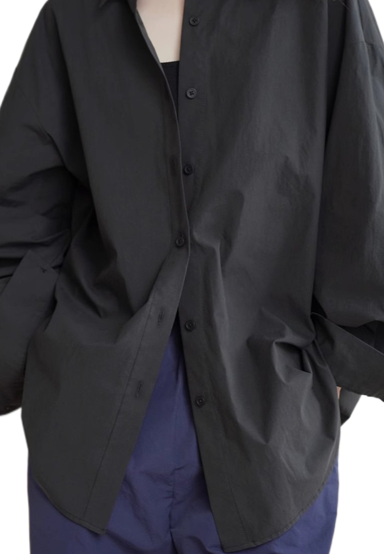 French long-sleeved niche temperament top CA25091933BK