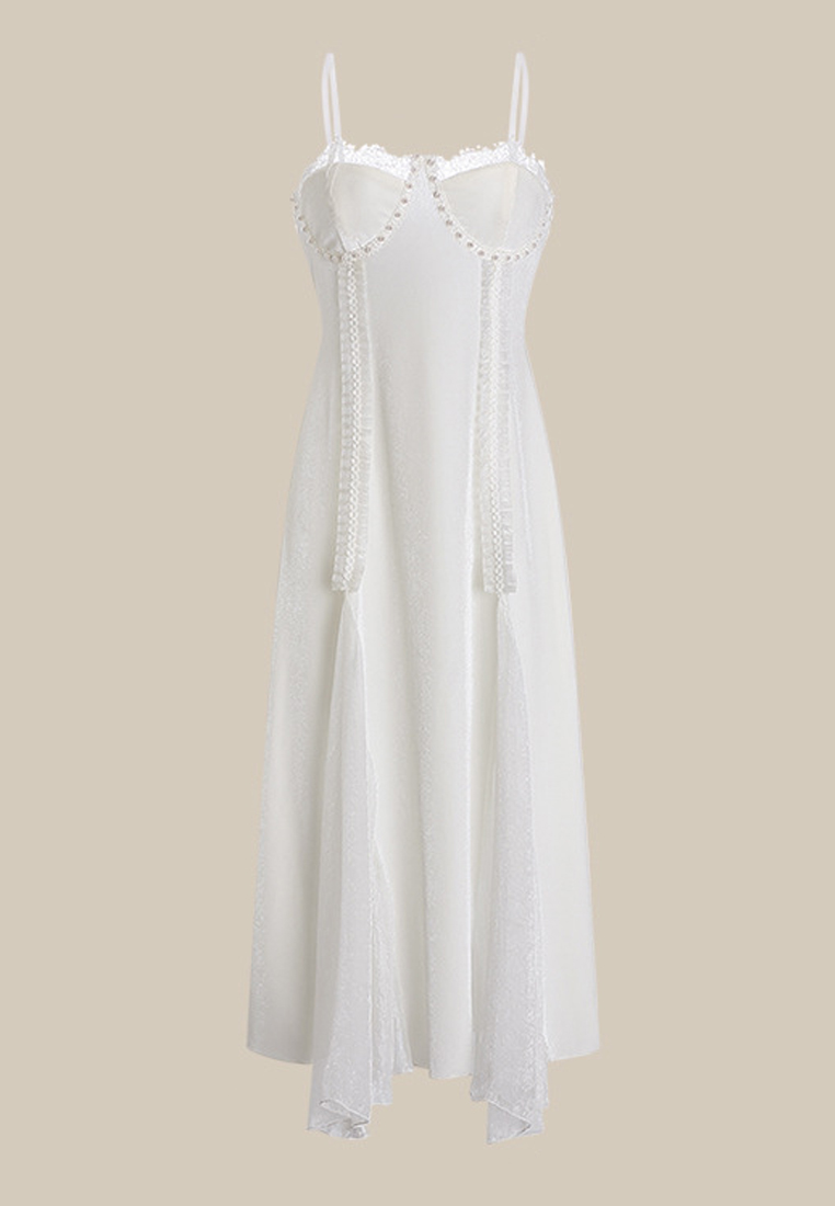 Autumn and winter velvet thickened strappy robe and suspender nightgown CA24112033W