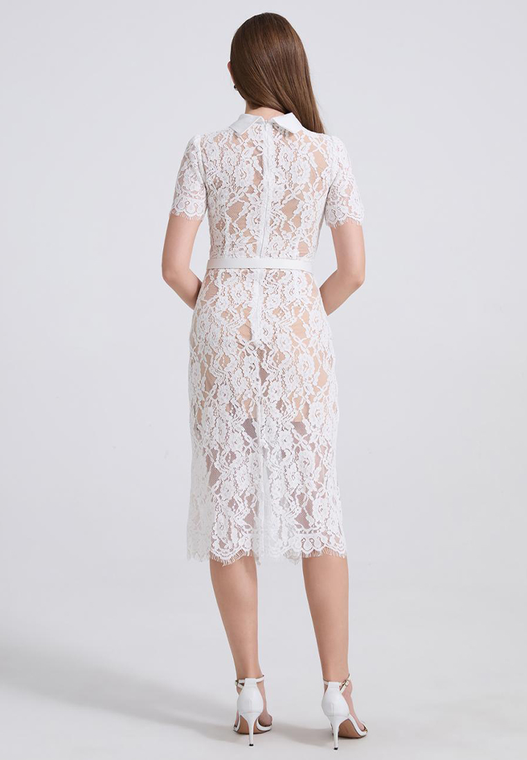 New French style elegant lace dress CA25070933W