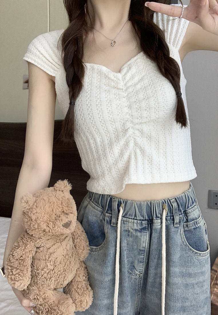 Summer new style French camisole sleeveless top CA24050634PI