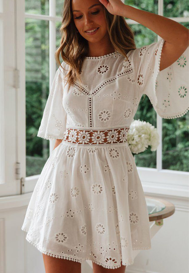 Summer New Sexy Hollow Dress CA25042284W