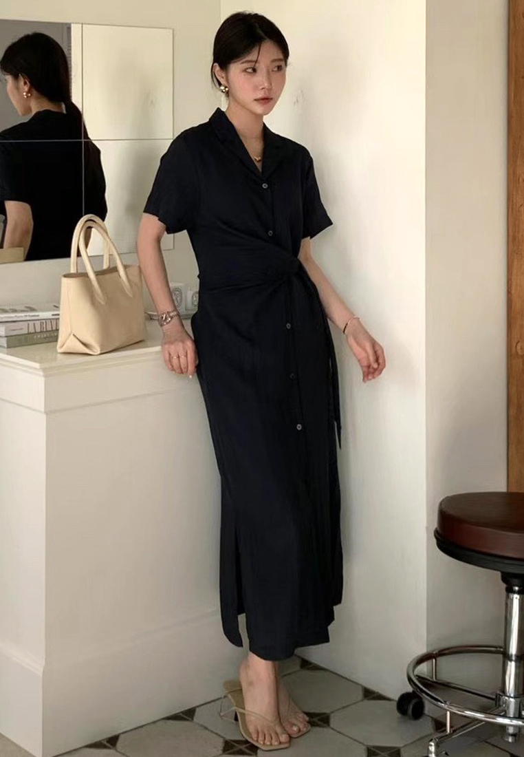 2024 Summer Retro Slim Fit Dress CA24041036W