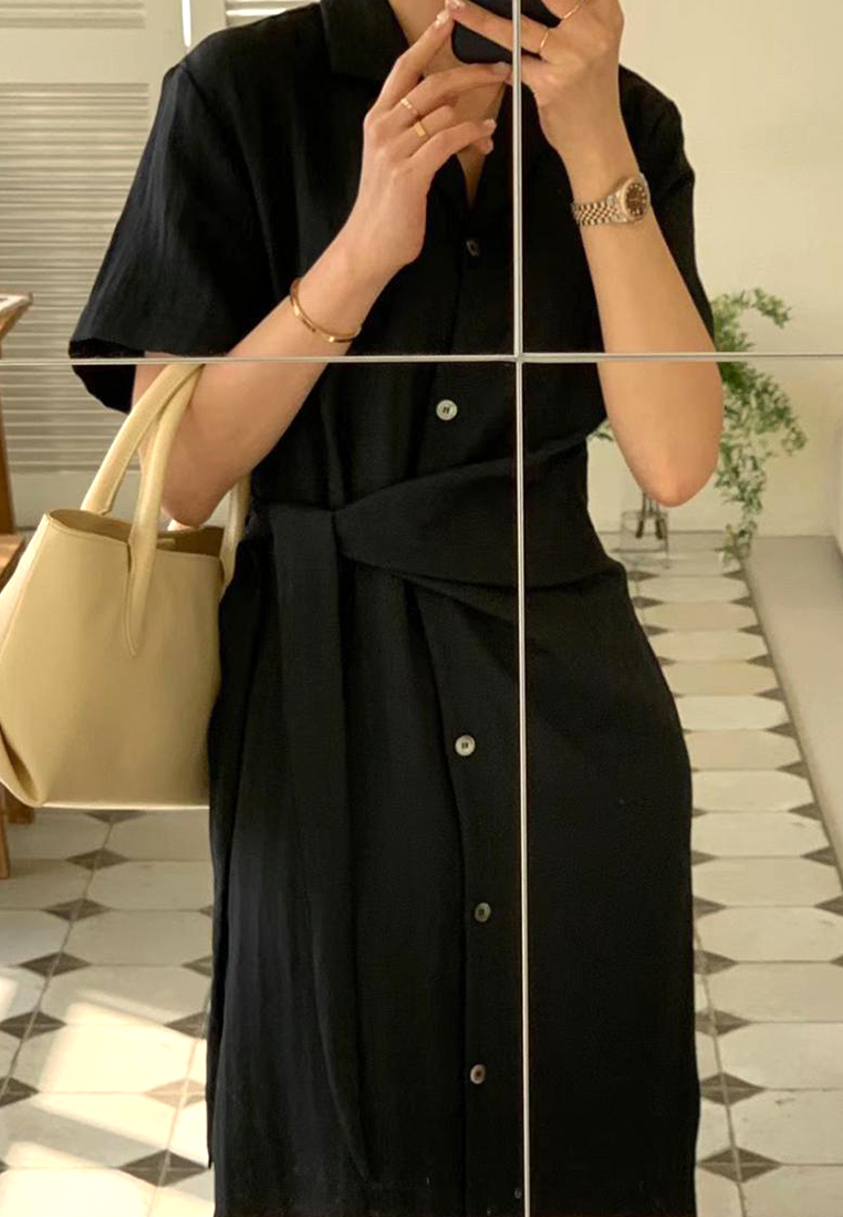 2024 Summer Retro Slim Fit Dress CA24041036W