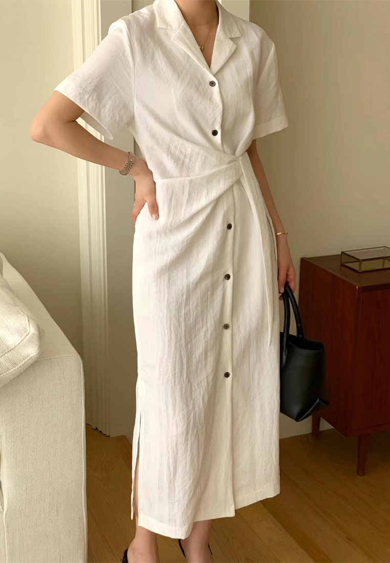 2024 Summer Retro Slim Fit Dress CA24041036W