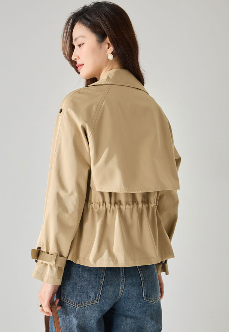 2024 Short slim button jacket CA24091136BL