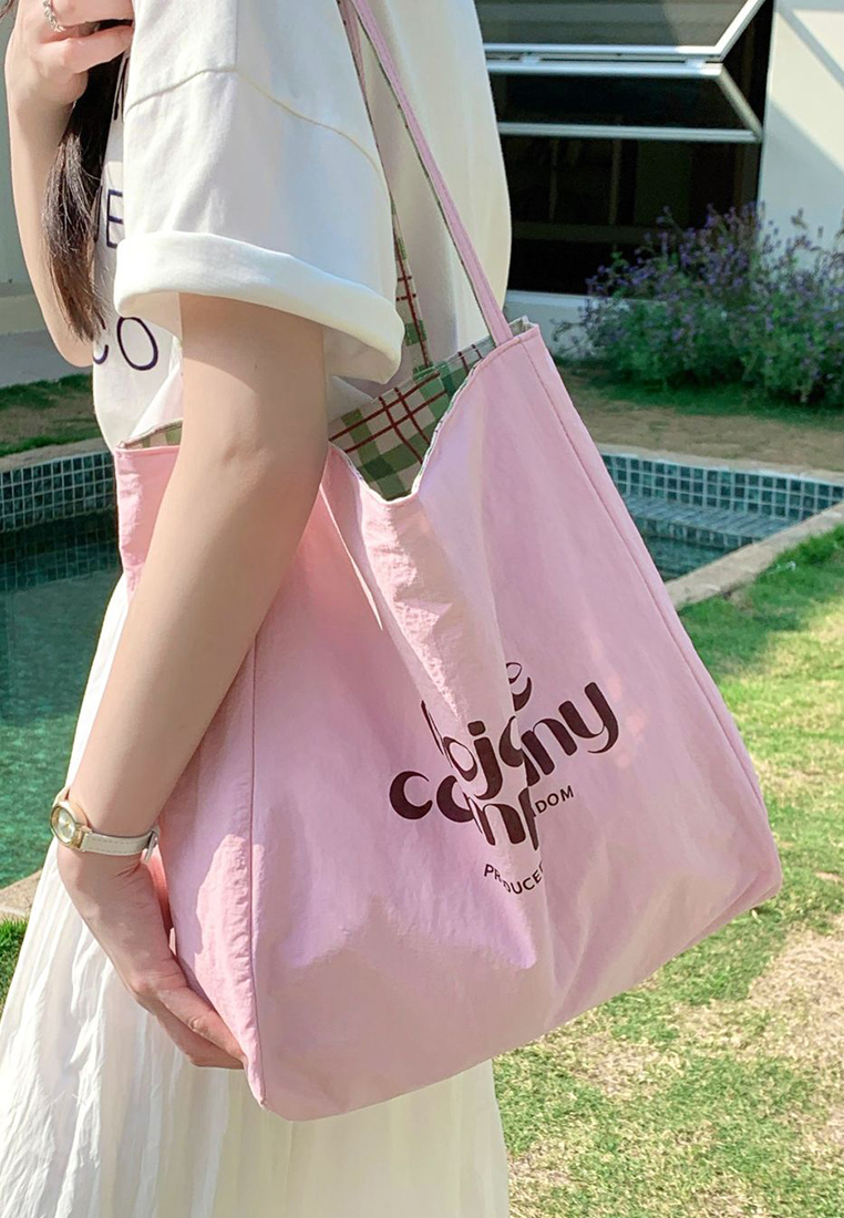 New Large Capacity Double-Sided Casual Style Shoulder Bag CA25061736BL