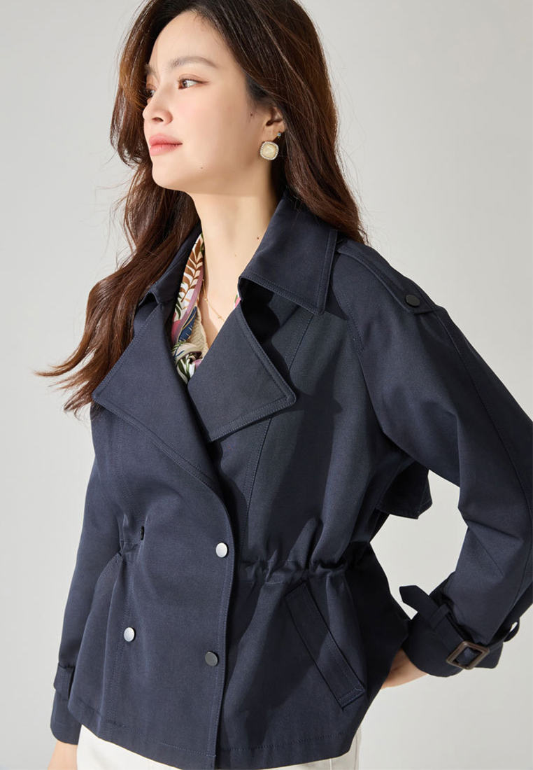 2024 Short slim button jacket CA24091136BL