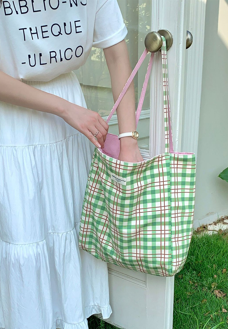 New Large Capacity Double-Sided Casual Style Shoulder Bag CA25061736BL