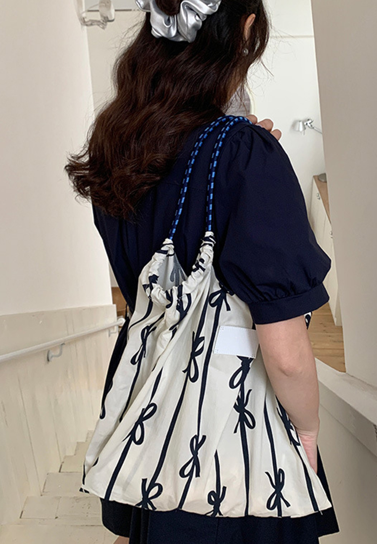 New floral casual versatile shoulder bag CA25061737W