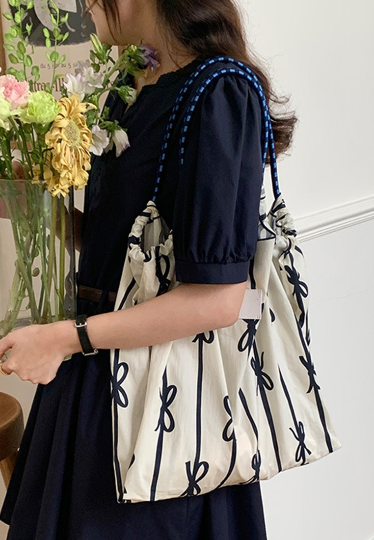 New floral casual versatile shoulder bag CA25061737W