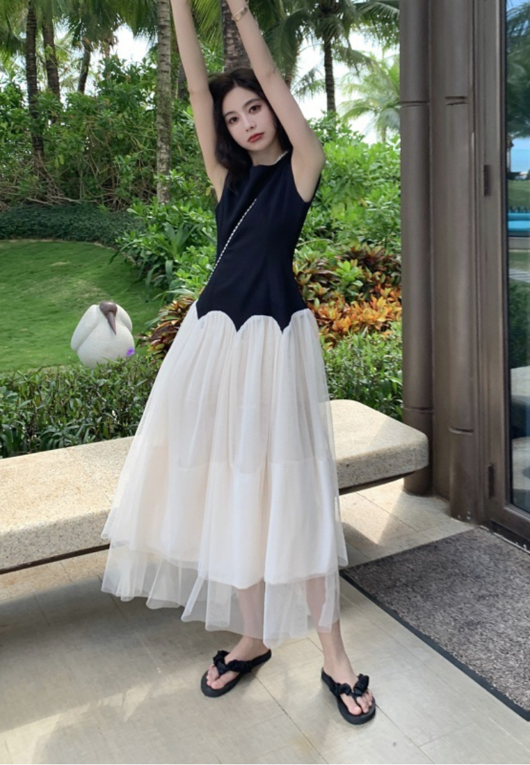 Hepburn-style Evening Swing Dress CA25121137MT