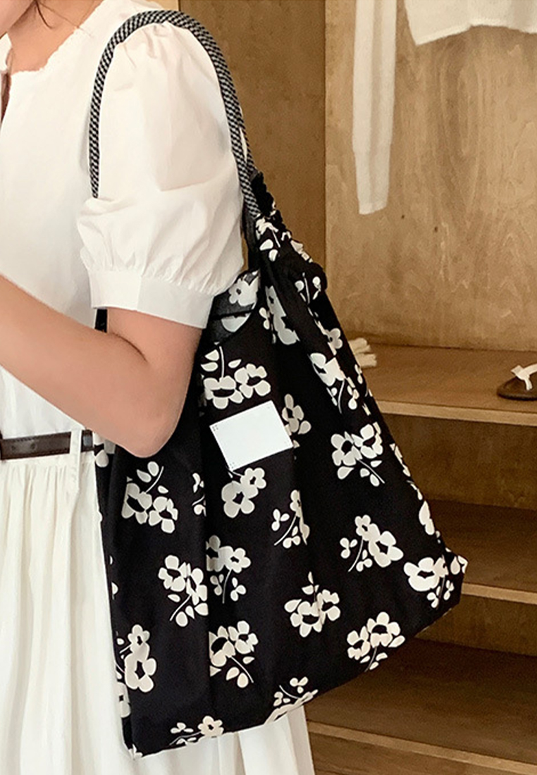 New floral casual versatile shoulder bag CA25061737W