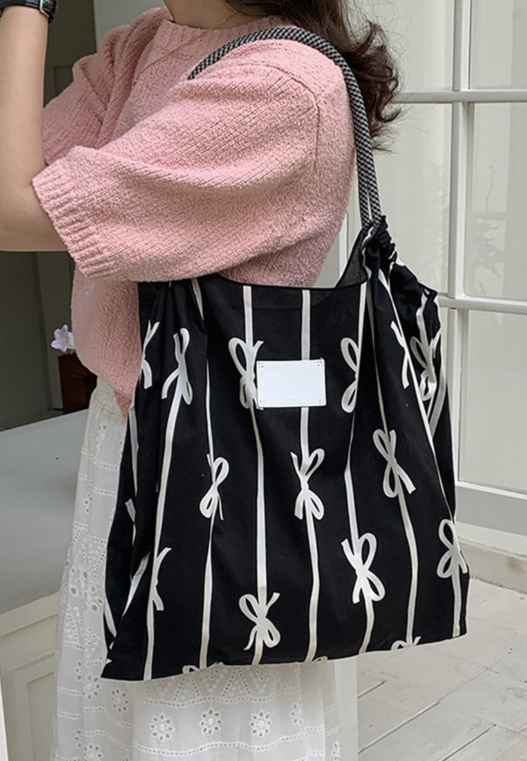 New floral casual versatile shoulder bag CA25061737W