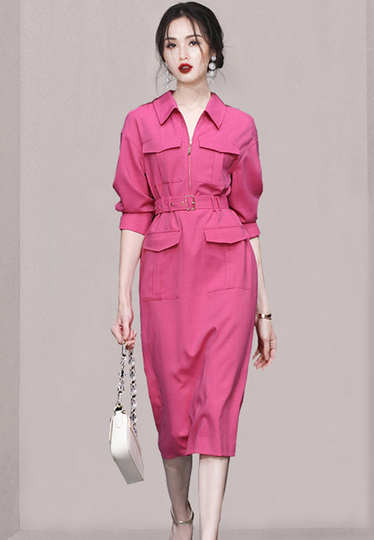 Summer Style Retro Work Dress CA080738