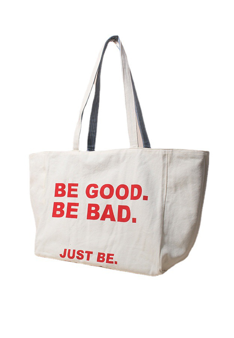 New Double-sided Canvas Large Capacity Handbag CA25061738W