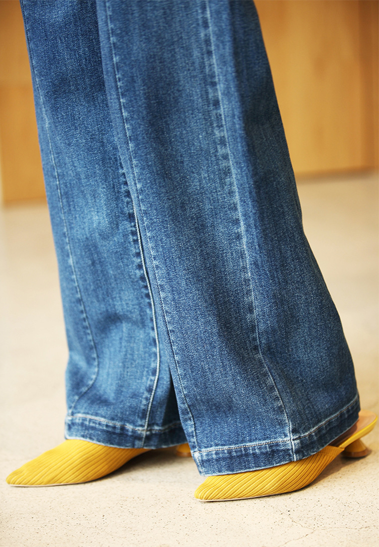 Retro cotton loose jeans CA24091138BL